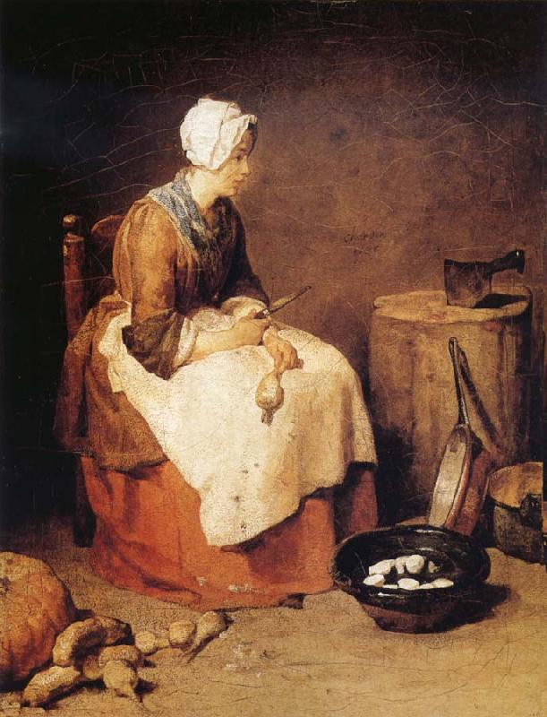 Jean Baptiste Simeon Chardin The Kitchen Maid Germany oil painting art